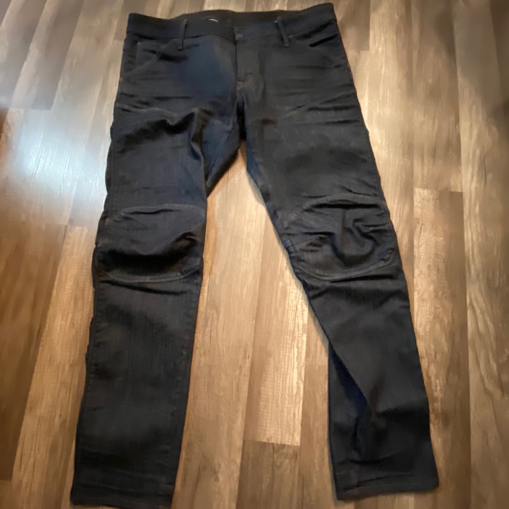 Mens G-star jeans. Lightly worn 36 X 32. Navy blue